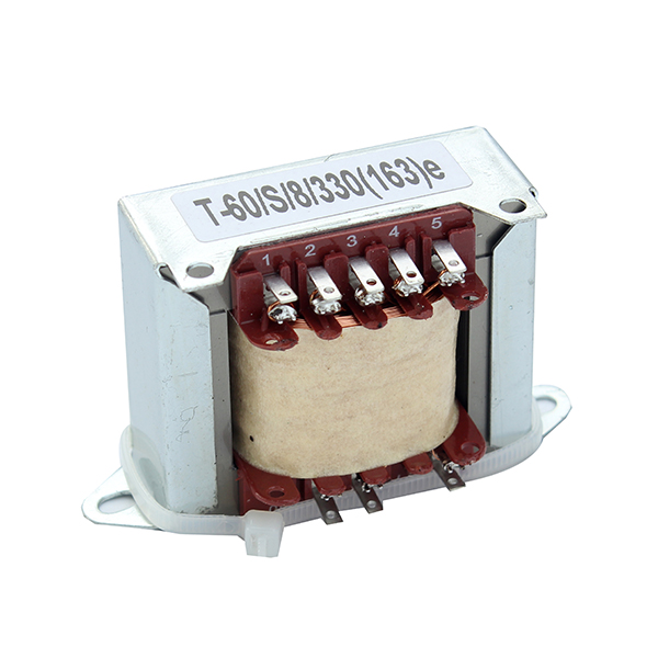 Audio band pin transformer